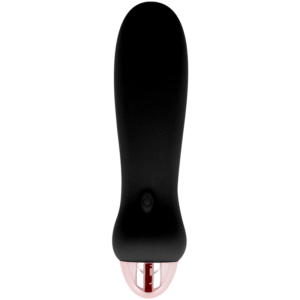 DOLCE VITA – VIBRADOR RECARREGÁVEL CINCO PRETO 7 VELOCIDADES