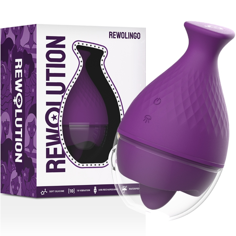REWOLUTION - VIBRADOR REWOLINGO COM LÍNGUA - Image 3