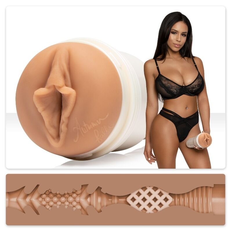 Ilhaerotica - FLESHLIGHT GIRLS - OUTONO FALLS CREME TEXTURA VAGINA
