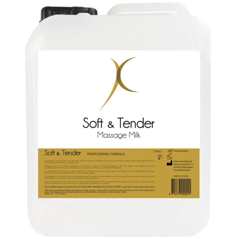 Ilhaerotica - SOFT AND TENDER - LEITE MACIO E MACIO MASSAGEM 5000 ML