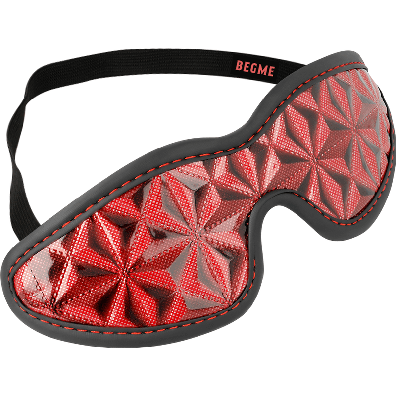 Ilhaerotica - BEGME - MSCARA CEGA PREMIUM RED EDITION COM FORRO DE NEOPRENE