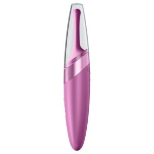 SATISFYER – ESTIMULADOR DE CLITÓRIS TWIRLING DELIGHT ROXO