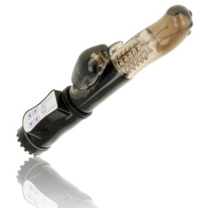 OHMAMA – VIBRADOR ROTADOR COM ESTIMULADOR DE CLITÓRIS DELFIN