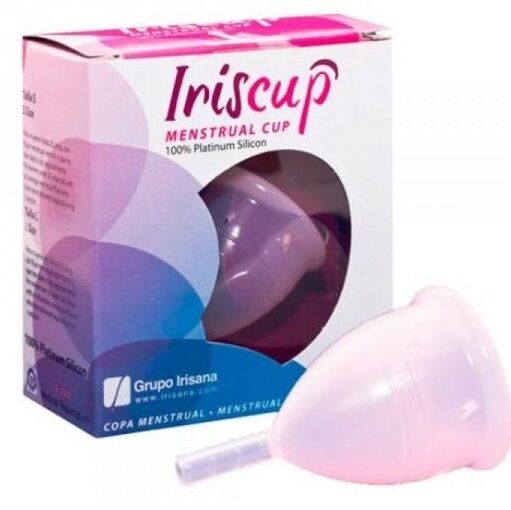 Ilhaerotica - IRISCUP - COPO MÊS PEQUENO ROSA A + SACO ESTERILIZADOR GRATUITO