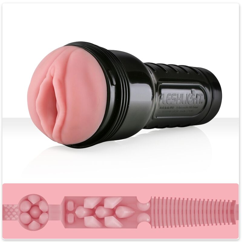 Ilhaerotica - FLESHLIGHT - MASTURBADOR CLSSICO ROSA LADY DESTROYA