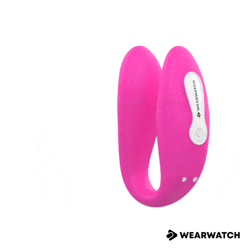 Ilhaerotica - WEARWATCH - VIBRADOR WATCHME DE TECNOLOGIA DUPLA FÚCSIA / ÁGUA DO MAR