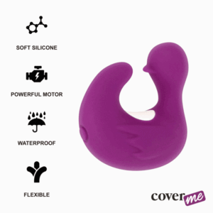 COVERME – DEDAL DE PATO ESTIMULANTE DE SILICONE RECARREGÁVEL DUCKYMANIA
