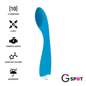 G-SPOT – VIBRADOR GYLBERT AZUL TURQUESA