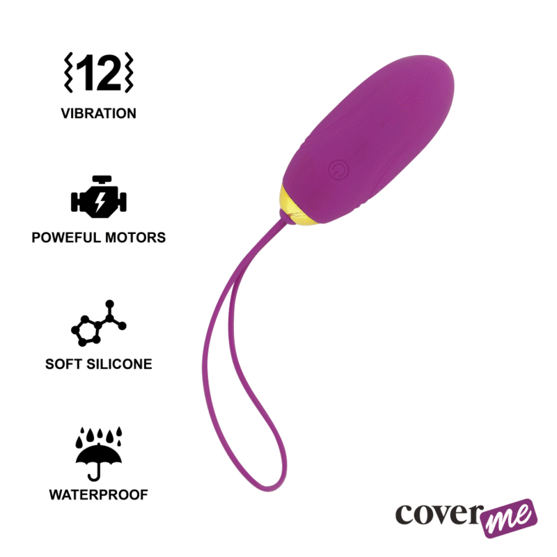 Ilhaerotica - COVERME - OVO DE CONTROLE REMOTO LAPI LILAC