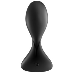 SATISFYER – APLICATIVO DE PLUGUE VIBRATÓRIO TRENDSETTER PRETO