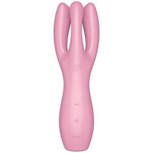 SATISFYER – VIBRADOR THREESOME 3 ROSA