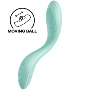 SATISFYER – VIBRADOR RRROLLING PLEASURE GSPOT VERDE