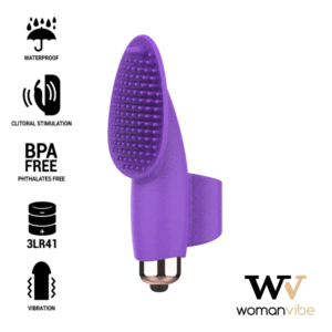 WOMANVIBE – DEDO ESTIMULADOR DE SILICONE AISHA