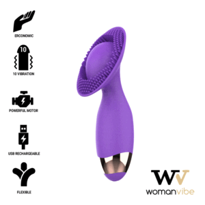 WOMANVIBE – SILICONE RECARREGÁVEL DE ESTIMULADOR DE CACHORRO