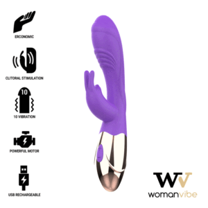 WOMANVIBE – VIORA SILICONE RECARREGÁVEL VIBRADOR