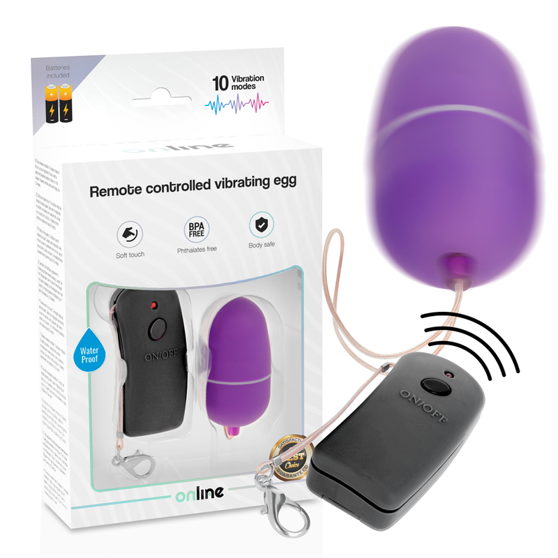 ONLINE - OVO VIBRANTE COM CONTROLE REMOTO LILS - Image 2
