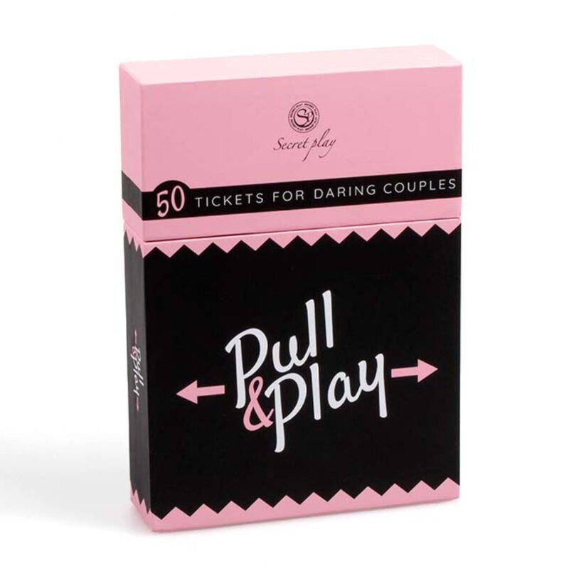 Ilhaerotica - SECRETPLAY - JOGO DE CARTAS PULL & PLAY (ES/EN/DE/FR/NL/PT/IT)
