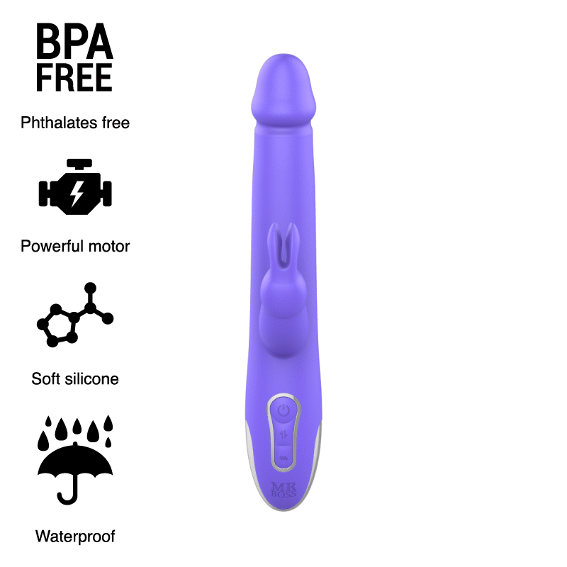 Ilhaerotica - MR BOSS - VIBRADOR E ROTADOR ARTURO COMPATÍVEL COM A TECNOLOGIA WATCHME WIRELESS