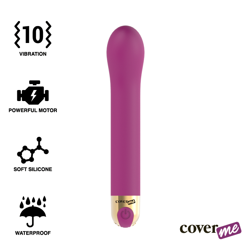 Ilhaerotica - COVERME - VIBRADOR G-SPOT 10 VELOCIDADES