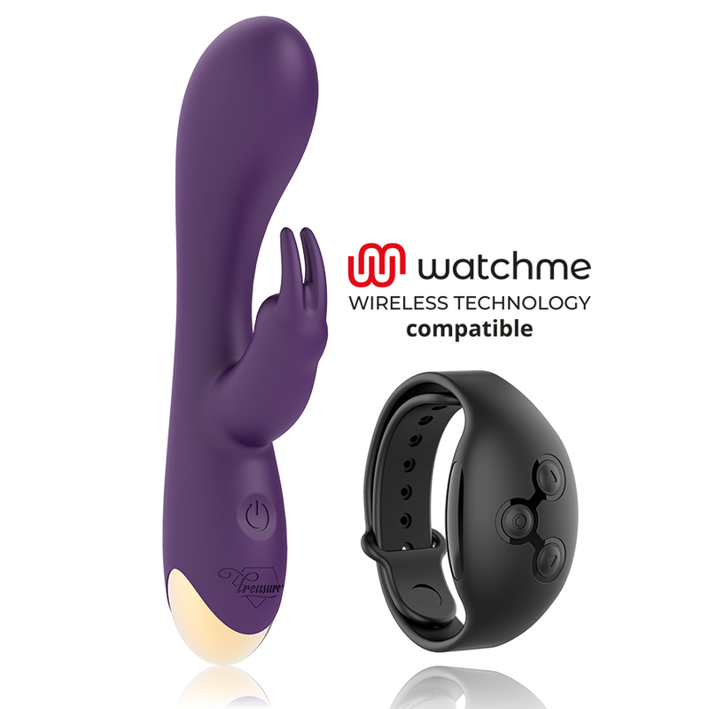 Ilhaerotica - TREASURE - LAURENCE RABBIT VIBRATOR WATCHME WIRELESS TECHNOLOGY COMPATÍVEL