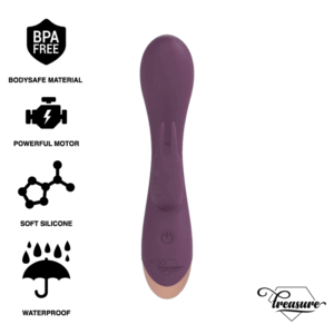 TREASURE – LAURENCE RABBIT VIBRATOR WATCHME WIRELESS TECHNOLOGY COMPATÍVEL