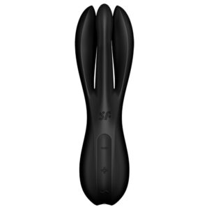 SATISFYER – VIBRADOR THREESOME 2 PRETO
