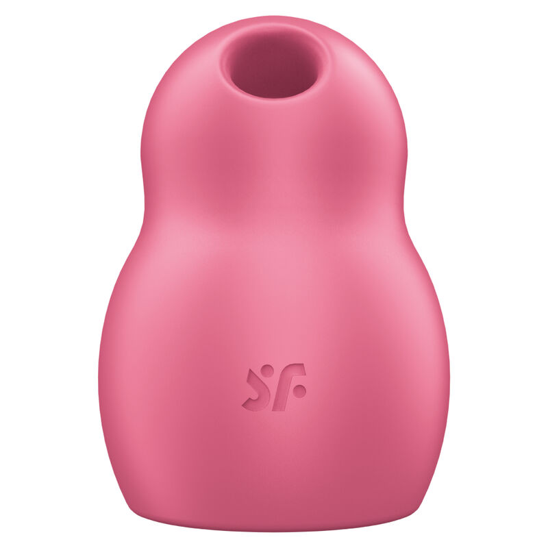 SATISFYER - PRO TO GO 1 ESTIMULADOR E VIBRADOR DE PULSO DE AR DUPLO VERMELHO - Image 2