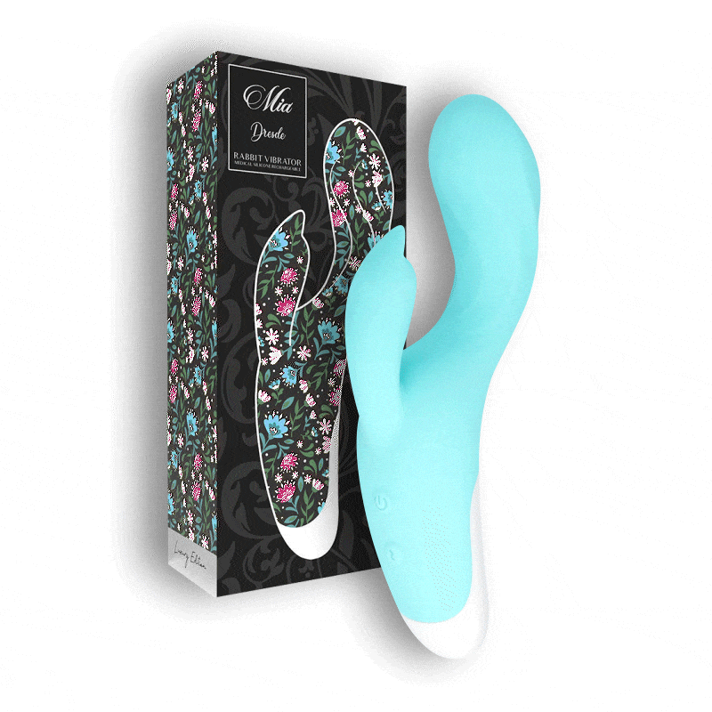Ilhaerotica - MIA - DRESDE VIBRATOR BLUE TURQUOISE