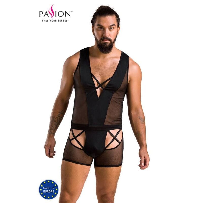 Ilhaerotica - PASSION - 054 CONJUNTO OSCAR PRETO S/M