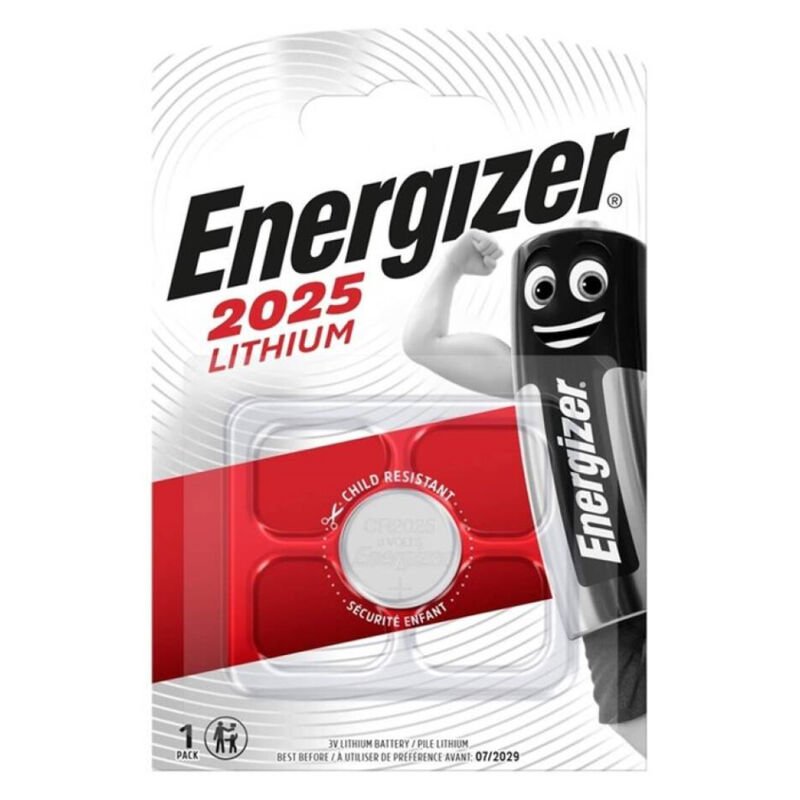 Ilhaerotica - ENERGIZER - BATERIA BOTO DE LÍTIO CR2025 3V 1 UNIDADE
