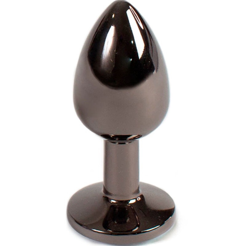 Ilhaerotica - SECRETPLAY - PLUG ANAL DE GUNMETAL TAMANHO PEQUENO 7 CM