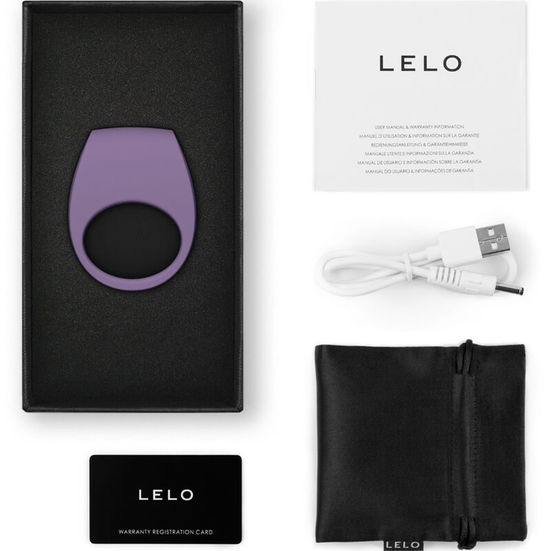 LELO - ANEL VIBRADOR VIOLETA TOR 3 - Image 3