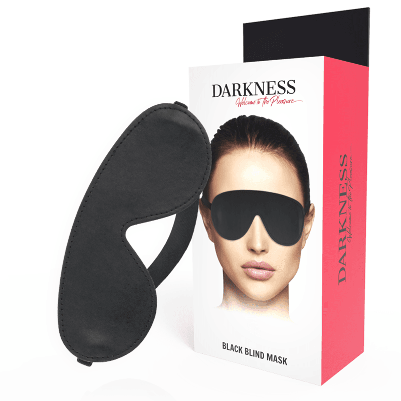 Ilhaerotica - DARKNESS - MSCARA PRETA DE ALTA QUALIDADE