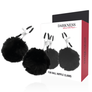 DARKNESS – PINÇAS PARA BICOS COM POM POMS 1