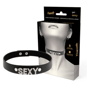 COQUETTE – CHIC DESIRE GARGANTILHA SEXY DE COURO VEGANO