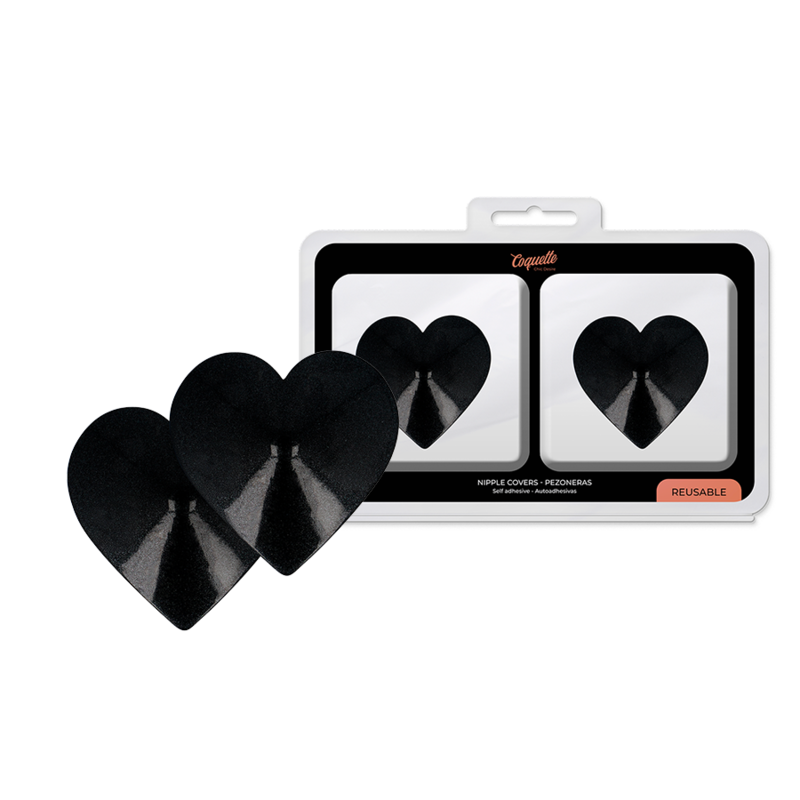 COQUETTE CHIC DESIRE - CAPAS DE BICOS BLACK HEARTS - Image 2