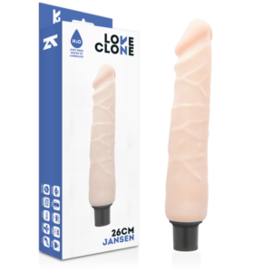 LOVECLONE – VIBRADOR AUTO LUBRIFICANTE JANSEN 26CM