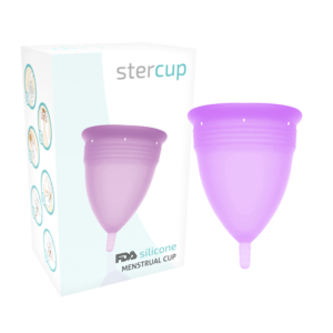 STERCUP – COPO MENSTRUAL DE SILICONE FDA TAMANHO L LILAC