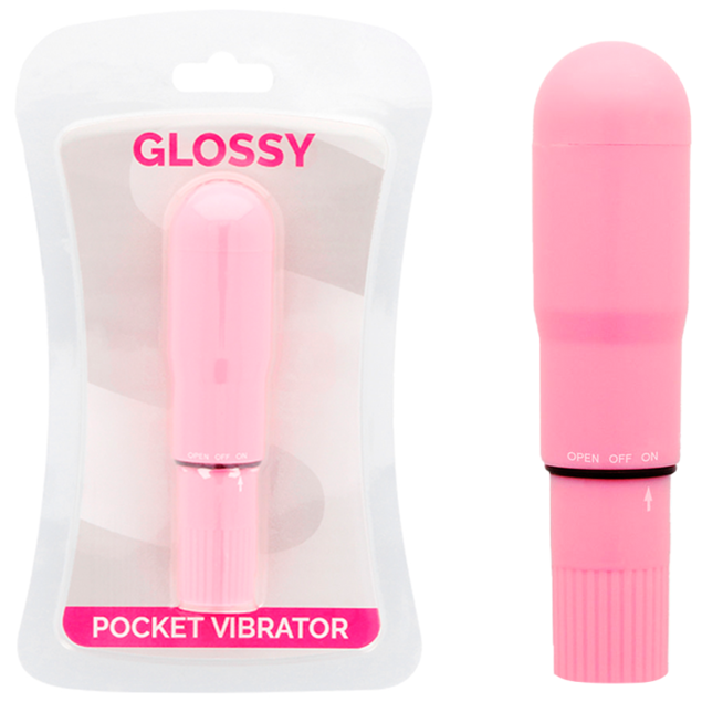 Ilhaerotica - GLOSSY - VIBRADOR DE BOLSO ROSA