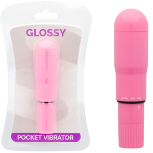 GLOSSY – VIBRADOR DE BOLSO DEEP ROSE