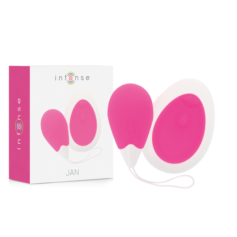 Ilhaerotica - INTENSE - JAN EGG VIBRADOR CONTROLE REMOTO ROSA
