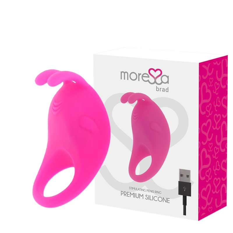 Ilhaerotica - MORESSA - BRAD PREMIUM SILICONE RECARREGVEL ROSA