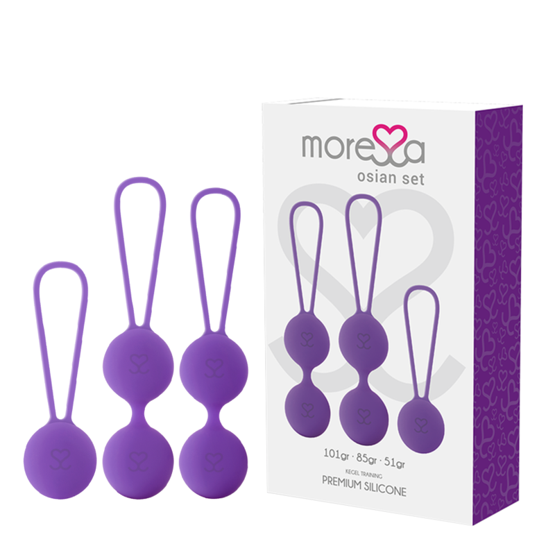 Ilhaerotica - MORESSA - CONJUNTO OSIAN PREMIUM SILICONE LILS