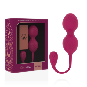 RITHUAL – NISHA BOLAS DE KEGEL VIBRATÓRIAS RECARREGVEIS ORQUÍDEA