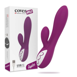 COVERME – VIBRADOR TAYLOR COMPATÍVEL COM A TECNOLOGIA WATCHME WIRELESS