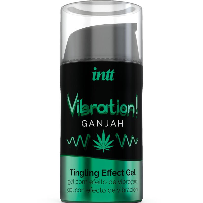 Ilhaerotica - INTT - PODEROSO ESTIMULANTE ÍNTIMO GEL VIBRATÓRIO LÍQUIDO CANNABIS 15ML