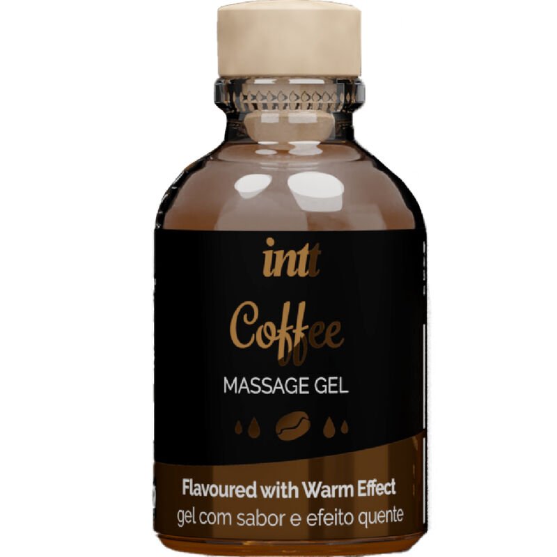 Ilhaerotica - INTT MASSAGE & ORAL SEX - GEL DE MASSAGEM HOT EFFECT SABOR DE CAFÉ