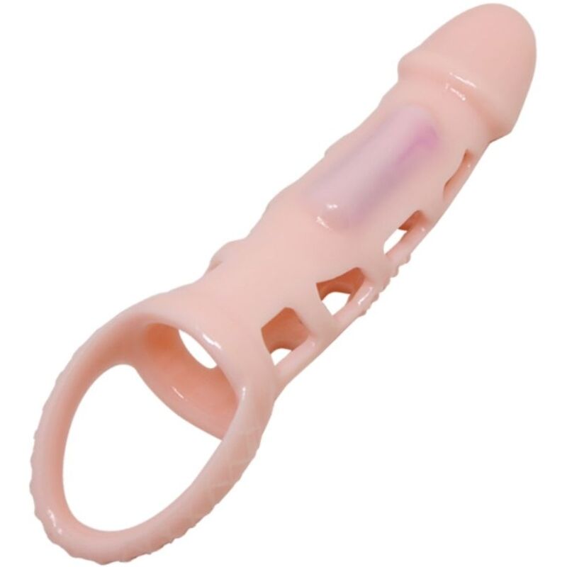 Ilhaerotica - PRETTY LOVE - CAPA EXTENSOR DE PÊNIS HARRISON COM VIBRAO E ALA 13.5 CM