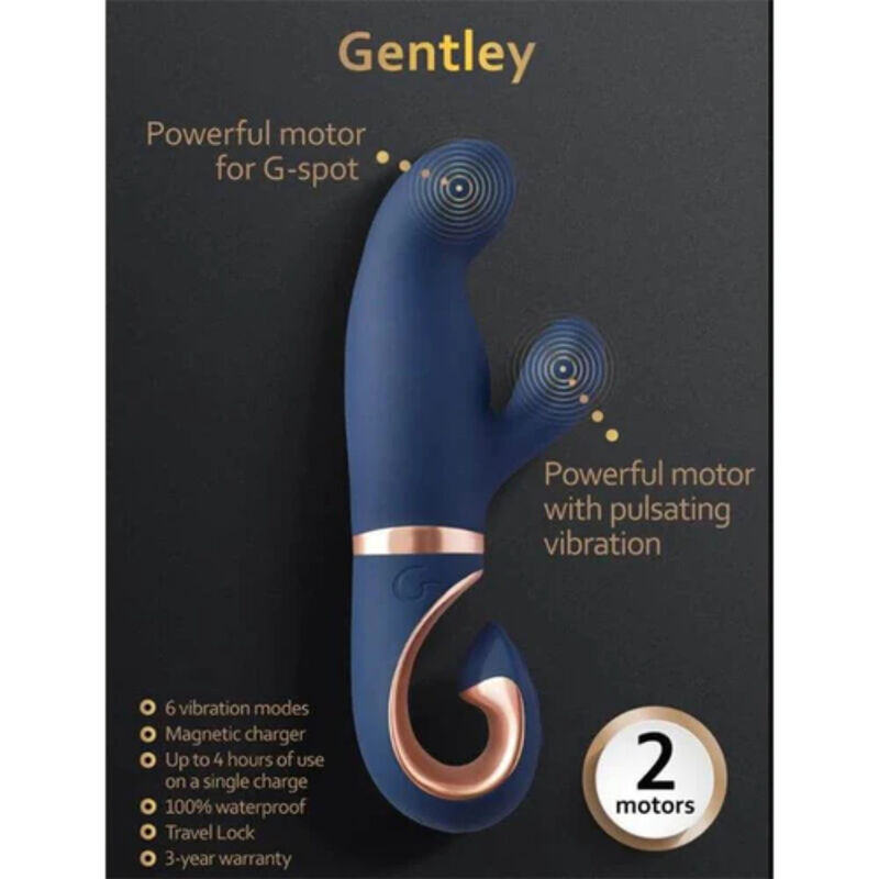 G-VIBE - GENTLEY G-SPOT VIBE CARIBE AZUL - Image 2