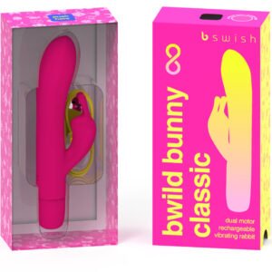 B SWISH – BWILD BUNNY INFINITE CLASSIC RECARREGVEL VIBRADOR ROSA SILICONE